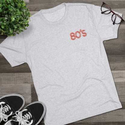80's Unisex Tri-Blend Crew Tee