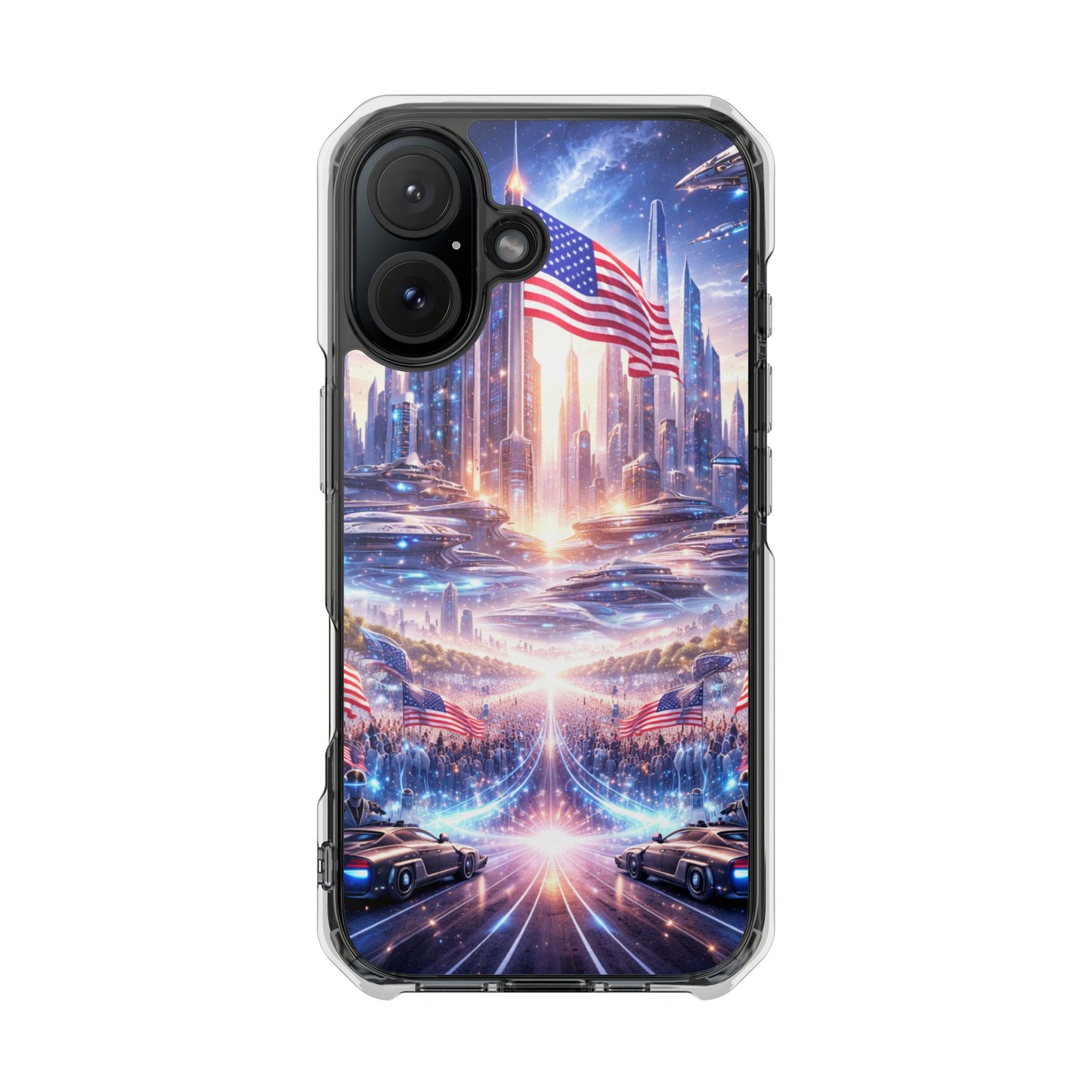 47th Future 1 - iPhone Magnetic Clear Impact Case