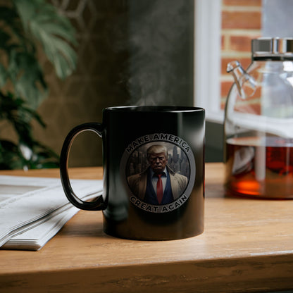 Black MAGA Mug