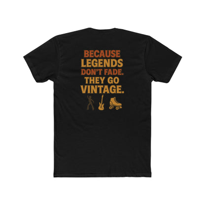 Vintage Legends Unisex Cotton Crew Tee