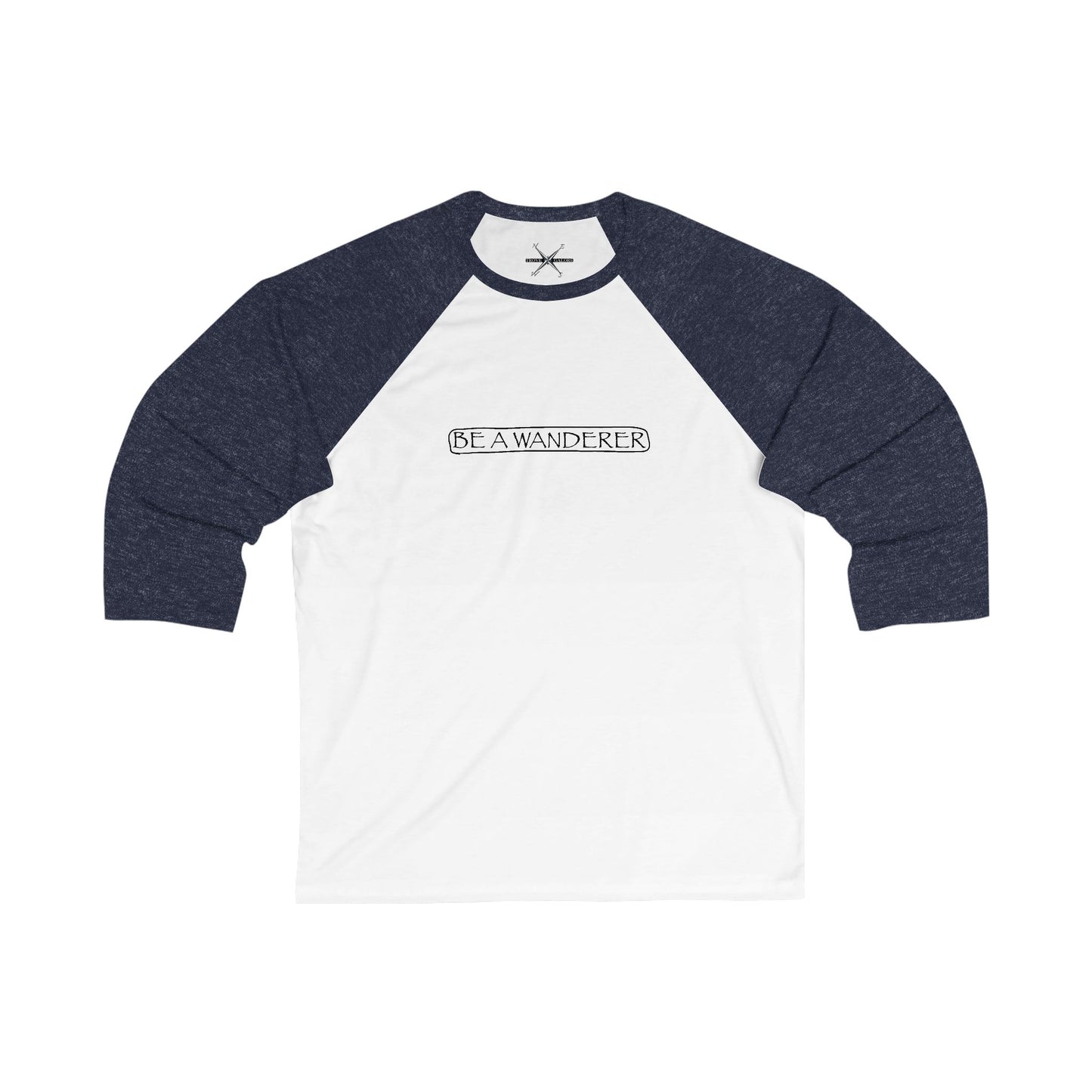 Wanderer Unisex 3\4 Sleeve Baseball Tee