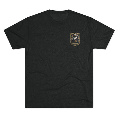Well Sheeyit Harold Kitty - Tri-Blend Crew Tee