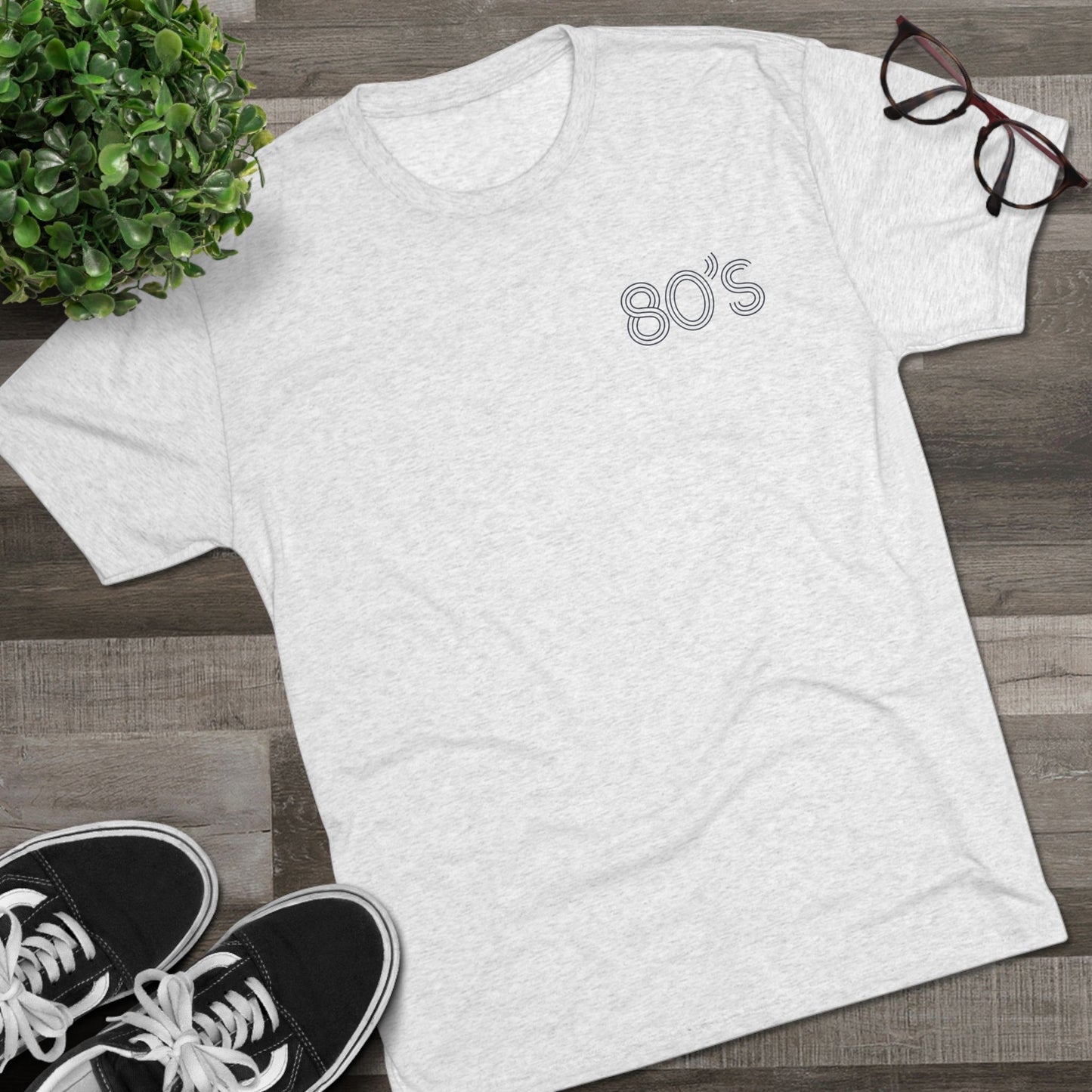 Back to the 80’s Unisex Tri-Blend Crew Tee