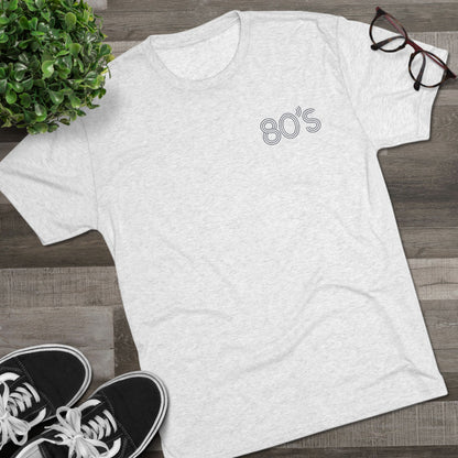 Back to the 80’s Unisex Tri-Blend Crew Tee