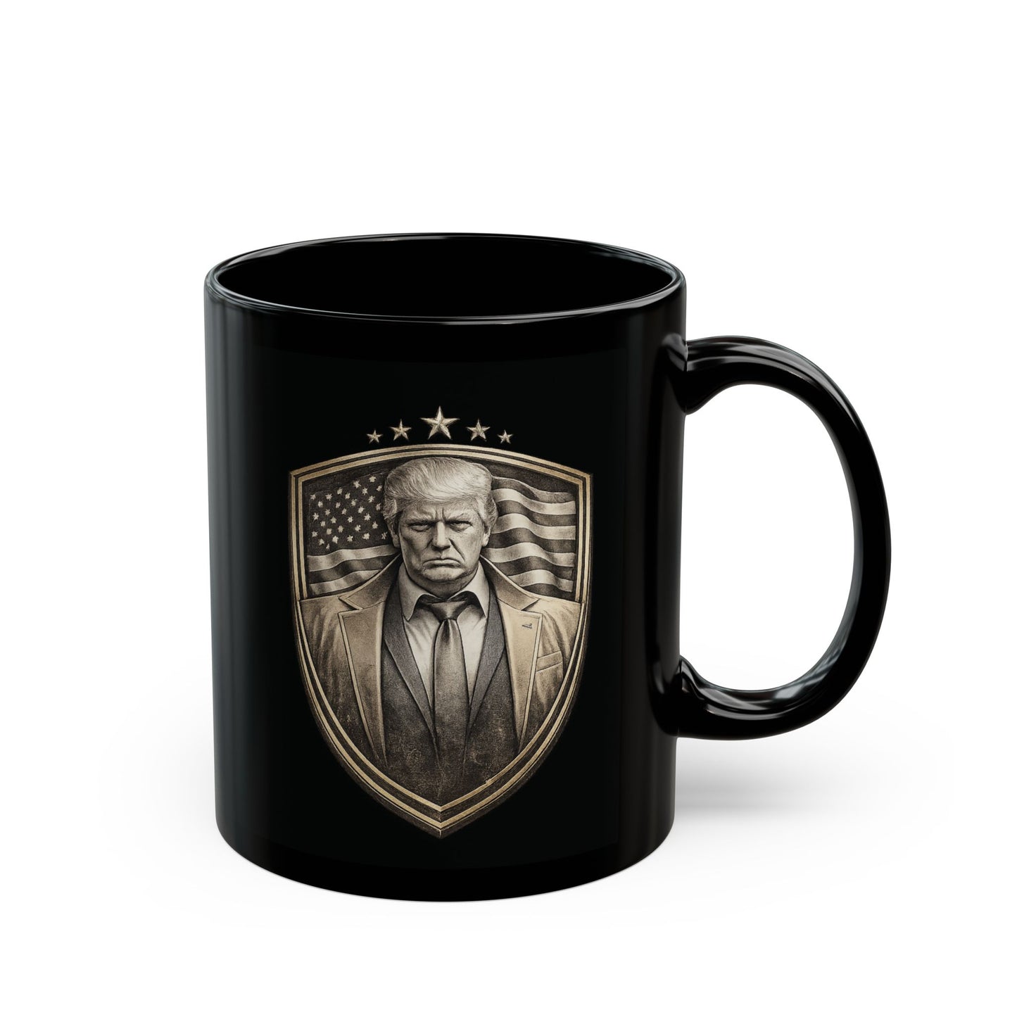 47th Boss Vintage Black Mug