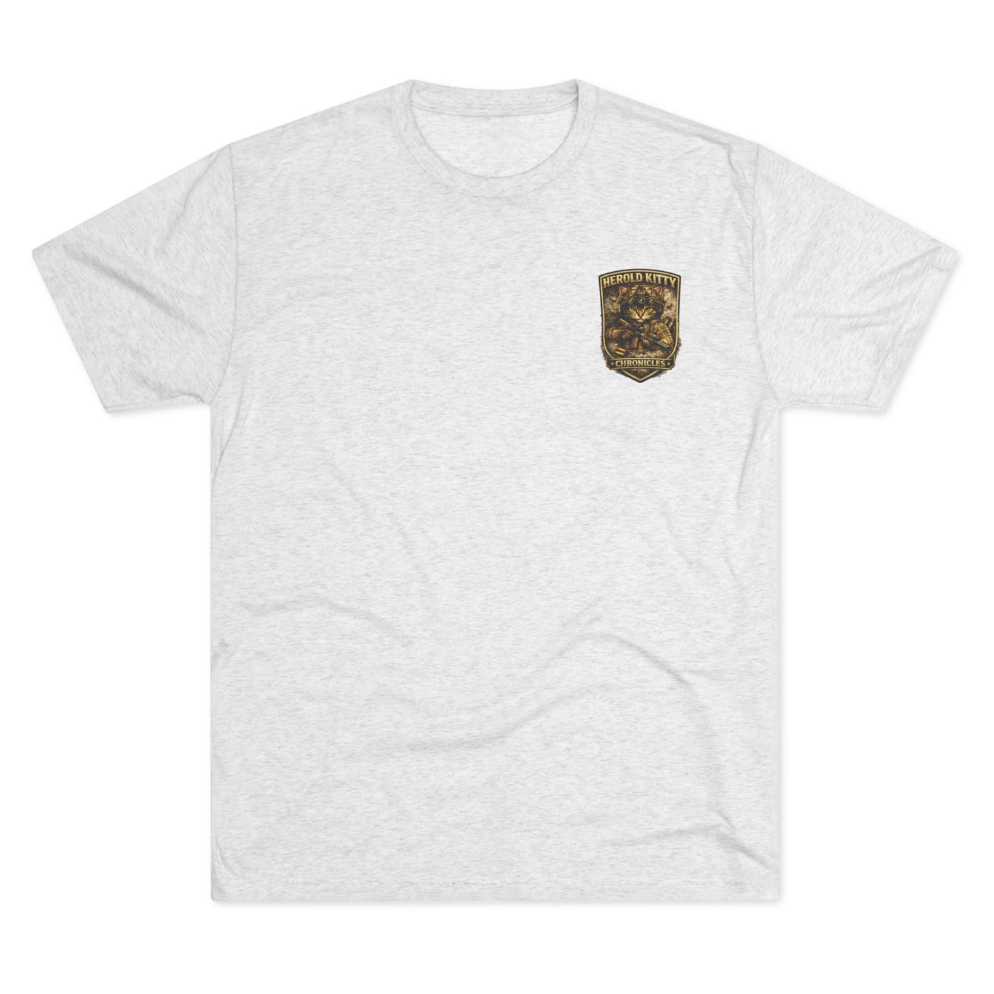 Herold Kitty Call Me Mommy! - Tri-Blend Crew Tee