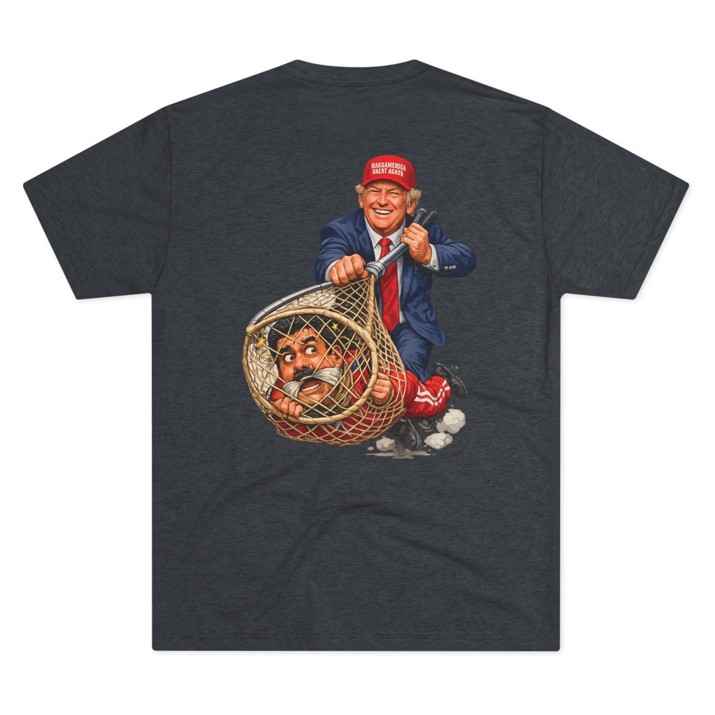 47th Trump Comic 2 Tri-Blend Crew Tee