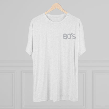 Back to the 80’s Unisex Tri-Blend Crew Tee