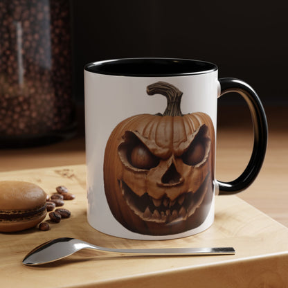 Evil Pumpkin Coffee Mug (11, 15oz)