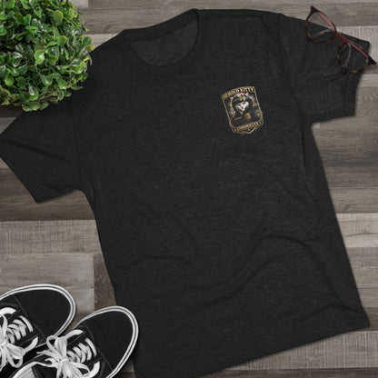 Well Sheeyit Harold Kitty - Tri-Blend Crew Tee