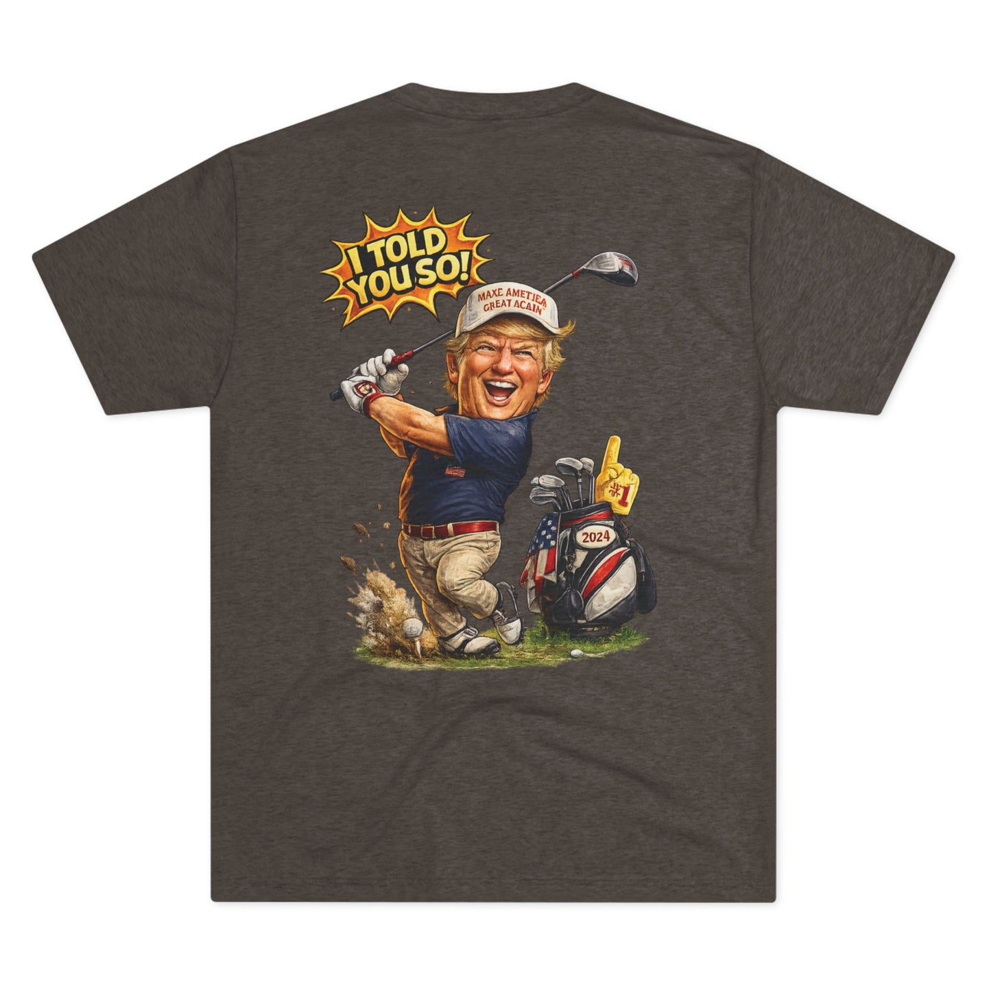 47th Golf - Tri-Blend Crew Tee