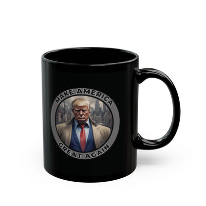 Black MAGA Mug