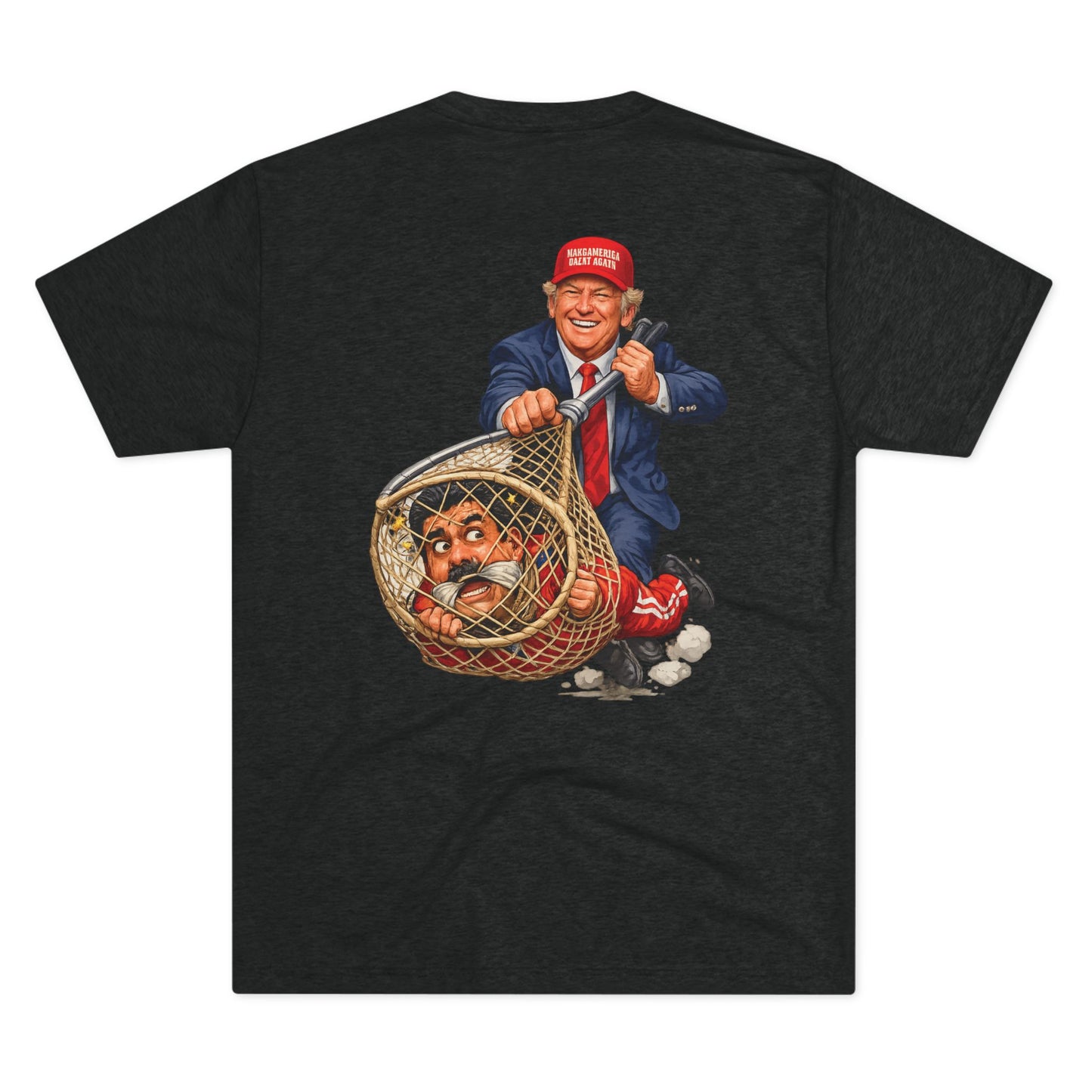 47th Trump Comic 2 Tri-Blend Crew Tee