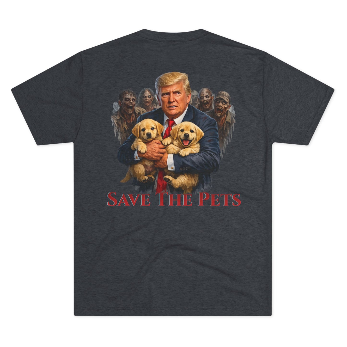 Save The Pets Comic 1 Tri-Blend Crew Tee