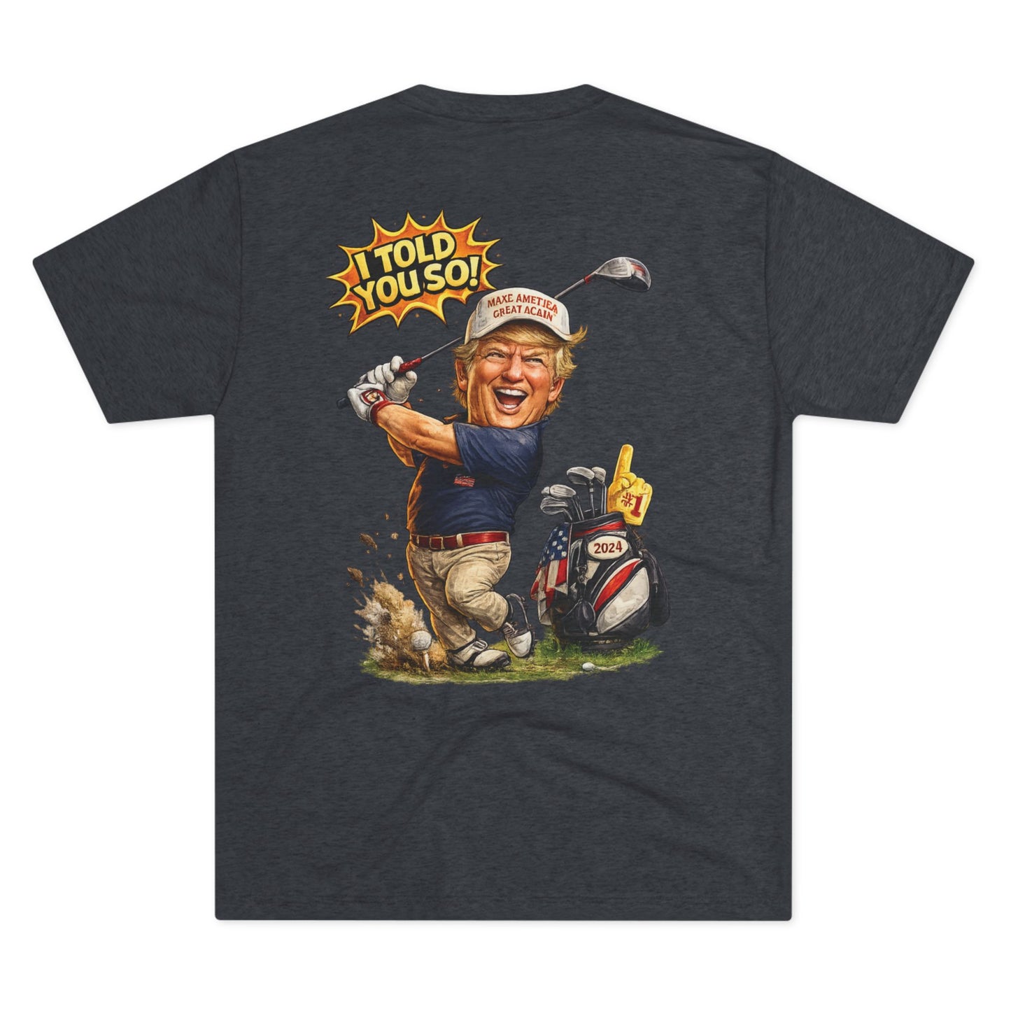 47th Golf - Tri-Blend Crew Tee