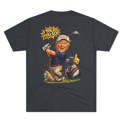 47th Golf - Tri-Blend Crew Tee