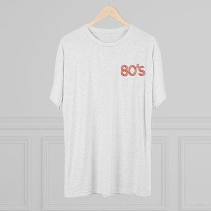 80's Unisex Tri-Blend Crew Tee