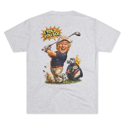 47th Golf - Tri-Blend Crew Tee