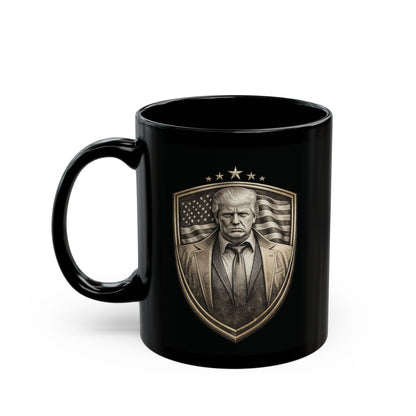 47th Boss Vintage Black Mug