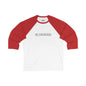 Wanderer Unisex 3\4 Sleeve Baseball Tee