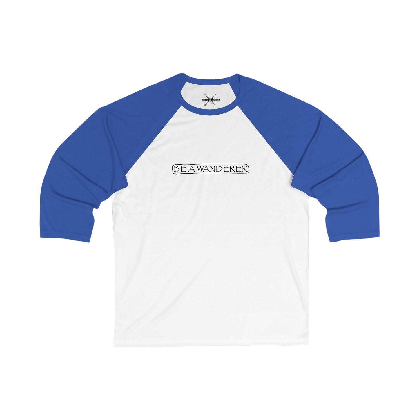 Wanderer Unisex 3\4 Sleeve Baseball Tee