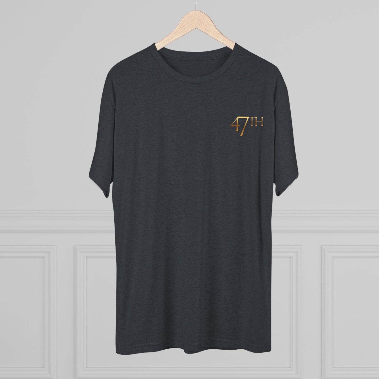 47th Boss Gold Tri-Blend Crew Tee