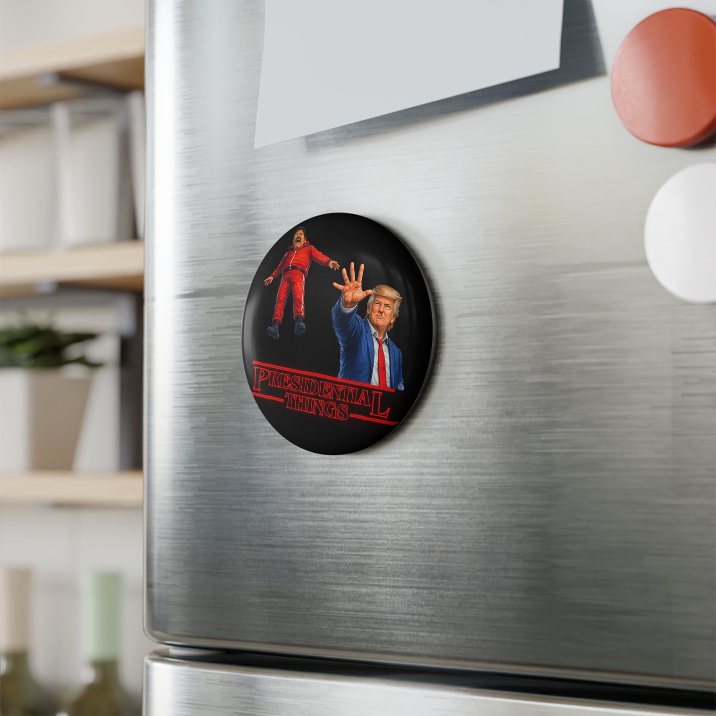 Presidential Things Button Magnet