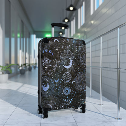 Cosmic Suitcases - Stylish Space-Themed
