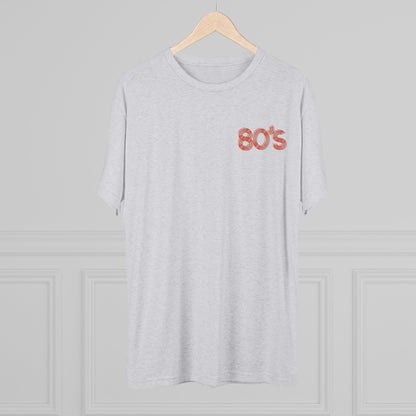 80's Unisex Tri-Blend Crew Tee
