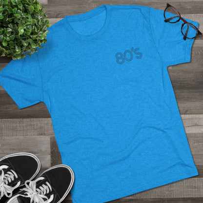 Back to the 80’s Unisex Tri-Blend Crew Tee