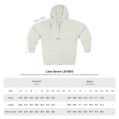 Skull 'Survive Explore Repeat' Zip Hoodie