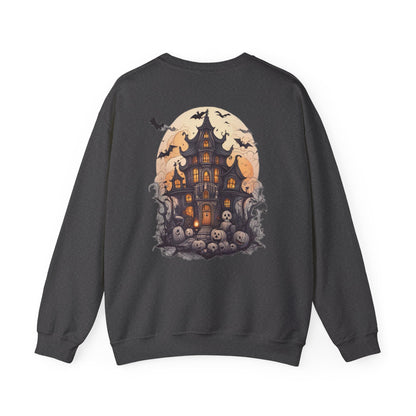 Spooky Witch Unisex Heavy Blend™ Crewneck Sweatshirt