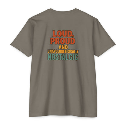 Loud & Proud Unisex Jersey T-Shirt - Vintage Nostalgia