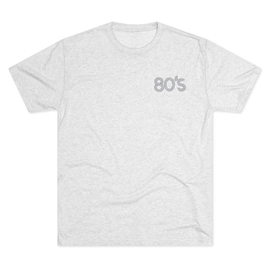 Back to the 80’s Unisex Tri-Blend Crew Tee