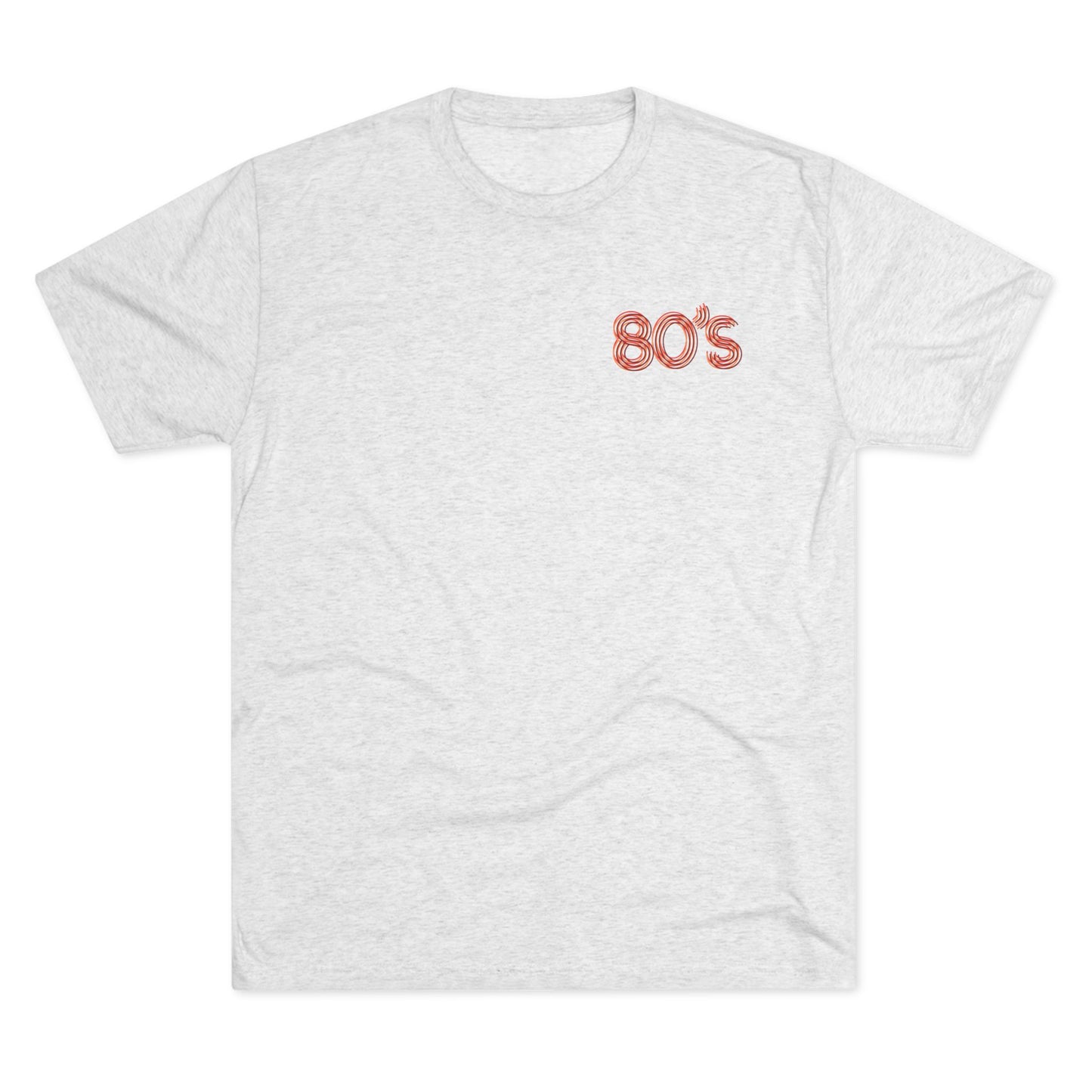 80's Unisex Tri-Blend Crew Tee