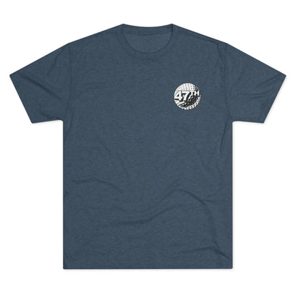 47th Golf - Tri-Blend Crew Tee