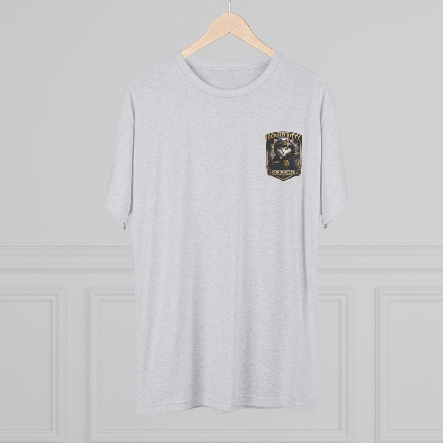 Well Sheeyit Harold Kitty - Tri-Blend Crew Tee