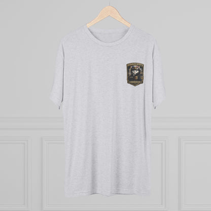 Well Sheeyit Harold Kitty - Tri-Blend Crew Tee