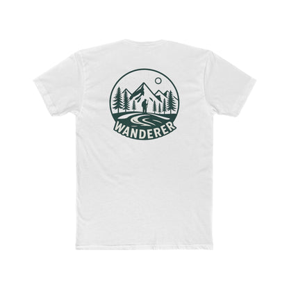 Wanderer Unisex Cotton Crew Tee - Adventure Shirt