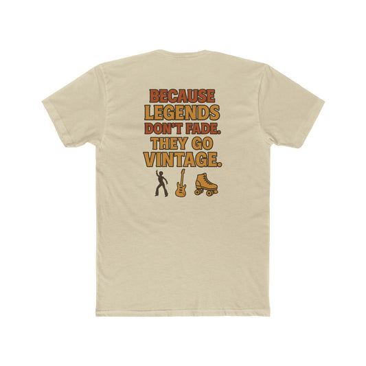 Vintage Legends Unisex Cotton Crew Tee