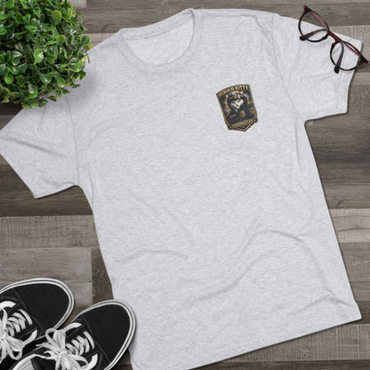 Well Sheeyit Harold Kitty - Tri-Blend Crew Tee