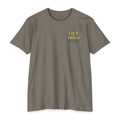 Loud & Proud Unisex Jersey T-Shirt - Vintage Nostalgia