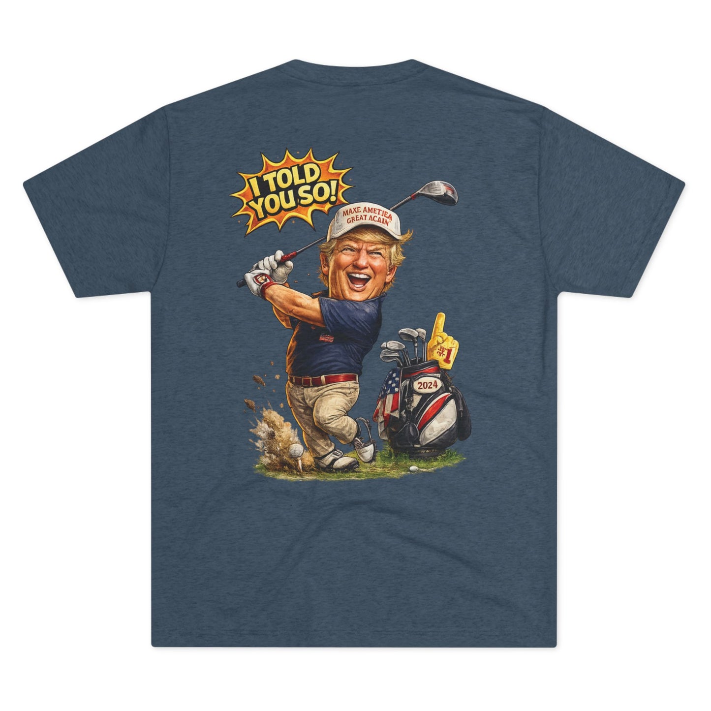 47th Golf - Tri-Blend Crew Tee