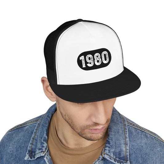1980 Embroidered 5 Panel Trucker Cap