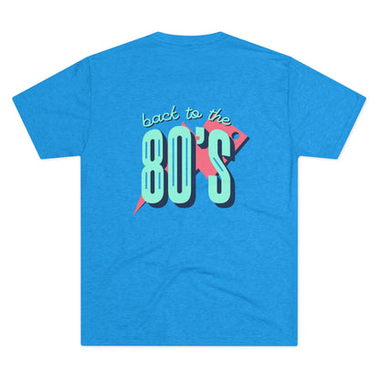 Back to the 80’s Unisex Tri-Blend Crew Tee