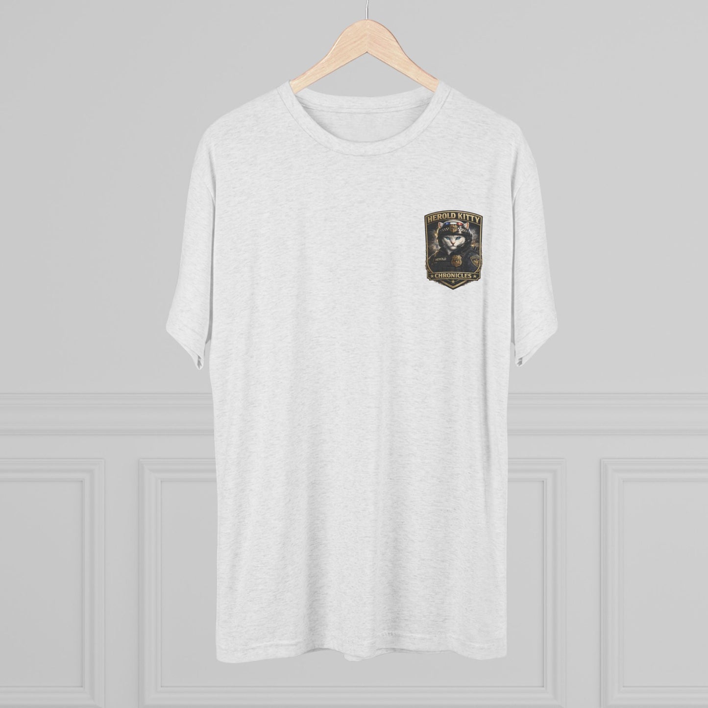 Well Sheeyit Harold Kitty - Tri-Blend Crew Tee