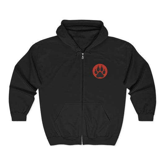 Cozy Paw Print Hoodie - Unisex Sweatshirt for Pet Lovers